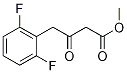 벤젠부탄산,2,6-디플루오로-b-옥소-,메틸에스테르 구조식 이미지