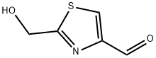 4-포르밀-2-(하이드록시메틸)티아졸 구조식 이미지