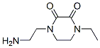 2,3-Piperazinedione,1-(2-aminoethyl)-4-ethyl-(9CI) Structure