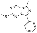 5-Methyl-2-(methylthio)-7-phenylimidazo[5,1-f][1,2,4]triazine Structure