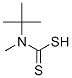 카르바모디티오산,(1,1-디메틸에틸)메틸-(9CI) 구조식 이미지