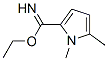 1H-피롤-2-카르복시이미디산,1,5-디메틸-,에틸에스테르(9CI) 구조식 이미지