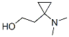 Cyclopropaneethanol, 1-(dimethylamino)- (9CI) Structure