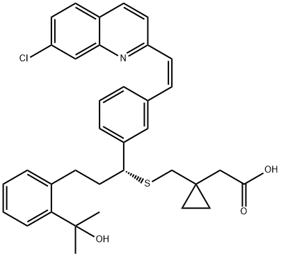 cis-Montelukast Structure