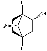 Bicyclo[2.2.1]heptan-2-ol, 7-amino-, (1R,2R,4R,7S)- (9CI) Structure