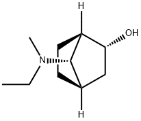 Bicyclo[2.2.1]heptan-2-ol, 7-(ethylmethylamino)-, (1R,2R,4R,7S)- (9CI) Structure