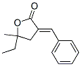 2(3H)-Furanone,5-ethyldihydro-5-methyl-3-(phenylmethylene)-,(3E)-(9CI) Structure