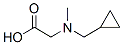 글리신,N-(시클로프로필메틸)-N-메틸-(9CI) 구조식 이미지