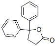 5,5-Diphenyltetrahydrofuran-2-one Structure