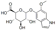 5-hydroxy-6-methoxyindole glucuronide Structure