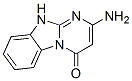 Pyrimido[1,2-a]benzimidazol-4(10H)-one, 2-amino- (9CI) Structure