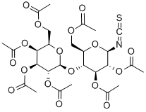 Hepta-O-acetyl-β-D-lactosyl-isothiocyanate 구조식 이미지