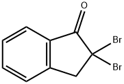 2,2-DIBROMO-1-INDANONE Structure