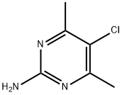 5-Chloro-4,6-dimethylpyrimidine-2-amine 구조식 이미지