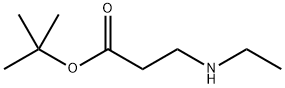 TERT-BUTYL 3-ETHYLAMINOPROPIONATE 구조식 이미지