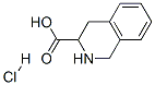 L-1,2,3,4-TETRAHYDROISOQUINOLINE-3-CARBOXYLIC ACID HYDROCHLORIDE, 97 구조식 이미지