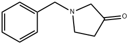 1-Benzyl-3-pyrrolidinone 구조식 이미지