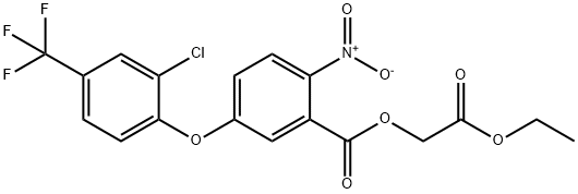 Fluoroglycofen-ethyl 구조식 이미지