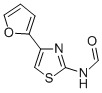 N-(4-(2-furyl)-2-thiazolyl)formamide Structure