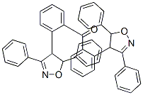 4,5-Dihydro-3,5-diphenylisoxazol-4-yl(phenyl) ketone Structure