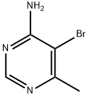 4-AMINO-5-BROMO-6-METHYLPYRIMIDINE 구조식 이미지