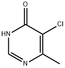 5-CHLORO-6-METHYLPYRIMIDIN-4(1H)-ONE Structure