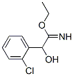 Benzeneethanimidic  acid,  2-chloro--alpha--hydroxy-,  ethyl  ester  (9CI) Structure