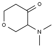 4H-피란-4-온,3-(디메틸아미노)테트라히드로-(9CI) 구조식 이미지
