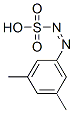 Diazenesulfonic acid, (3,5-dimethylphenyl)-, (Z)- (9CI) Structure