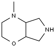 피롤로[3,4-b]-1,4-옥사진,옥타하이드로-4-메틸-(9CI) 구조식 이미지