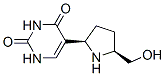 2,4(1H,3H)-Pyrimidinedione, 5-[(2R,5S)-5-(hydroxymethyl)-2-pyrrolidinyl]- (9CI) Structure