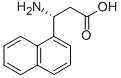 (R)-3-AMINO-3-(1-NAPHTHYL)-PROPIONIC ACID Structure