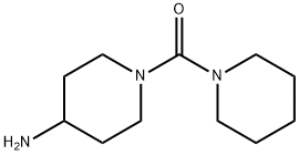 1-(1-piperidinylcarbonyl)-4-piperidinamine(SALTDATA: HCl) 구조식 이미지