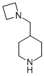 Piperidine, 4-(1-azetidinylmethyl)- (9CI) Structure