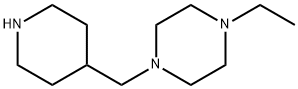 피페라진,1-에틸-4-(4-피페리디닐메틸)-(9CI) 구조식 이미지