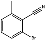 2-BROMO-6-METHYLBENZONITRILE Structure