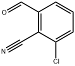 2-CHLORO-6-FORMYLBENZONITRILE Structure