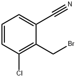 2-Bromomethyl-3-Chlorobenzonitrile Structure