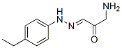 Propanal, 3-amino-2-oxo-, 1-[(4-ethylphenyl)hydrazone] (9CI) Structure