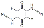 Cyanamide, (2,5-difluoro-3,6-dioxo-1,4-cyclohexadiene-1,4-diyl)bis- (9CI) Structure