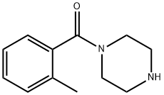 1-(2-METHYLBENZOYL)PIPERAZINE Structure