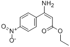 3-AMINO-3-(4-NITROPHENYL)-2-PROPENOIC ACID ETHYL ESTER Structure