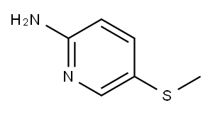 2-Amino-5-Methylthiopyridine Structure