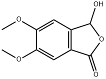 3-hydroxy-5,6-dimethoxy-3H-isobenzofuran-1-one Structure