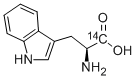 TRYPTOPHAN, L-, [SIDE CHAIN 1-14C] Structure