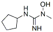 구아니딘,N-사이클로펜틸-N-하이드록시-N-메틸-(9CI) 구조식 이미지