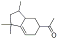 1-(2,3,3a,4,5,6-hexahydro-1,1,3-trimethyl-1H-inden-5-yl)ethan-1-one 구조식 이미지