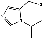5-클로로에틸-1-이소프로필-1H-이미다졸 구조식 이미지