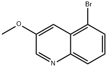5-Bromo-3-methyoxy-quinoline Structure