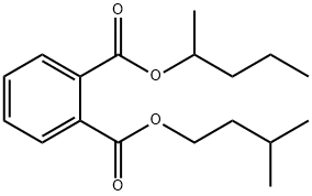 Isopentyl Pentyl Phthalate Structure